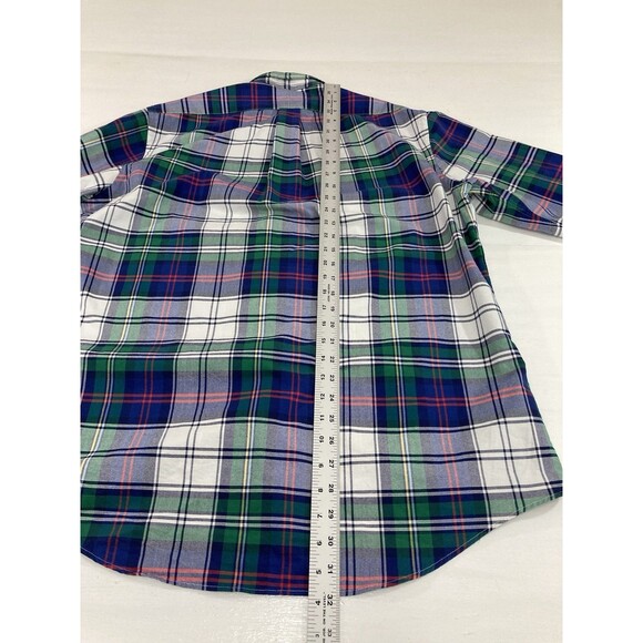 Ralph Lauren Shirt Men’s L Plaid Oxford Classic Fit Button Down Pony Logo - Picture 9 of 9